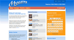Desktop Screenshot of mulleys.co.uk